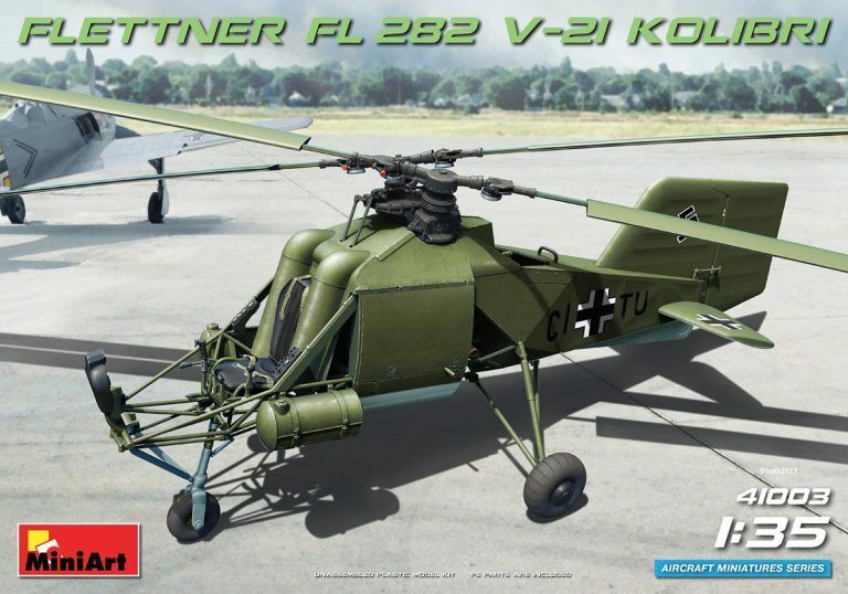 MiniArt 1/35 Flettner Fl 282 V-21 Kolibri Plastic Model Kit