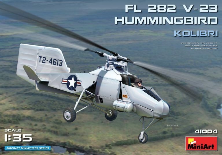 MiniArt 1/35 Fl 282 V-23 Hummingbird (Kolibri) Plastic Model Kit