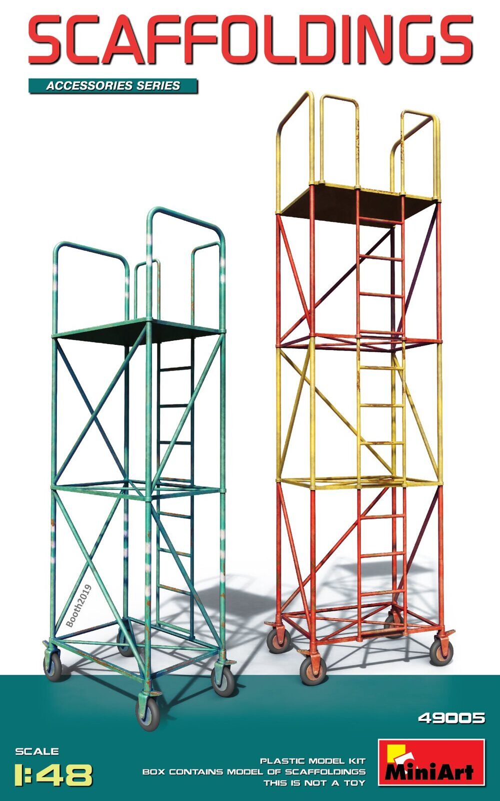 MiniArt 1/48 Scaffoldings Plastic Model Kit