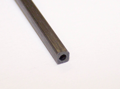 MECSRT2515 CARBON FIBRE SQUARE ROUND TUBE 2.5mm X 1M Galaxy