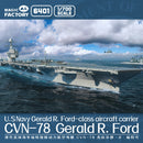 MF6401 Magic Factory 1/700 USS Gerald R. Ford CVN-78 Aircraft Carrier Plastic Model Kit Magic Factory