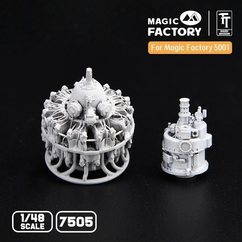 MF7505 Magic Factory 1/48 P&W R-2800 Engine Separate Display Version (3D printed) Magic Factory