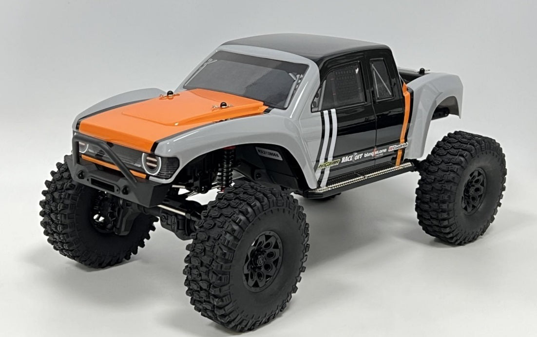 MG101001 Mega RC 1/10 Rock Viper LCG Pinched Brushed Rock Crawler (Grey) Mega RC