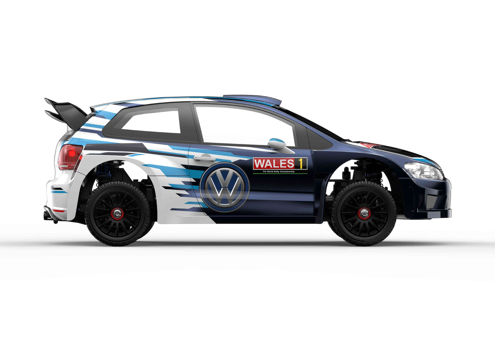MJX 1/10 Hyper Go Volkswagen Polo R WRC 2015 Brushless 2S RC Car (Battery & Charger included)