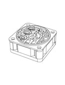 MJX-10397B MJX Motor Fan 10208 MJX