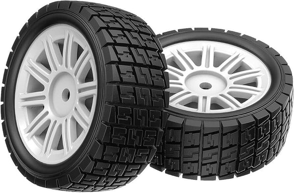 MJX-1415A2 MJX 14302 Tires (Rubber) (2pcs) [1415A2]