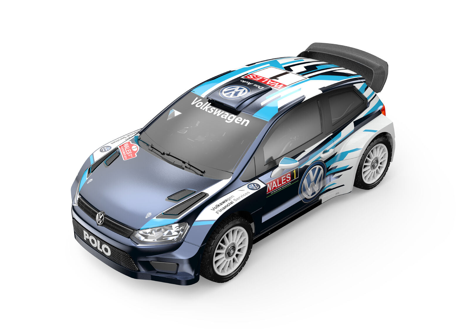 MJX 1/7 Hyper Go Volkswagen Polo R WRC 4WD Brushless RC Car