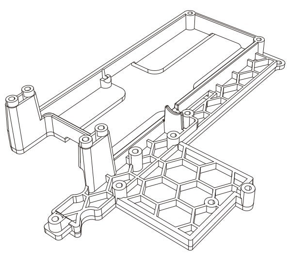 MJXS-14130B MJX Chassis Accessories