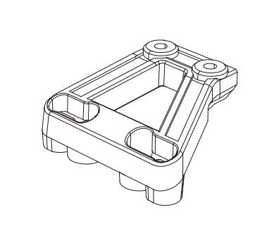 MJXS-14150B MJX Front Support Frame