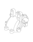 MJXS-14160 MJX Front Upper Gearbox Covers [14160] MJX