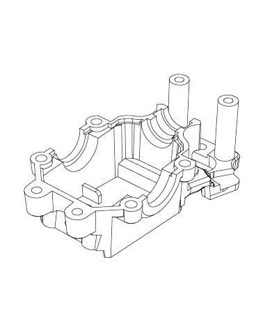 MJXS-14161 MJX Front Under Gearbox Covers [14161]