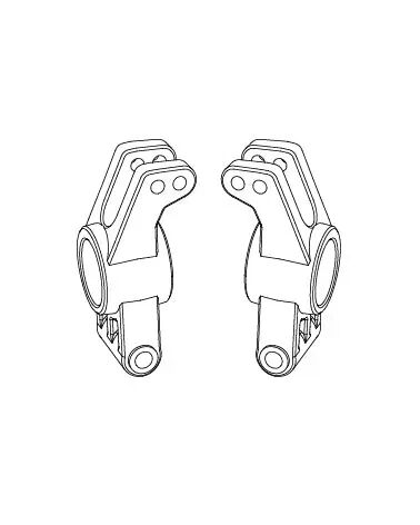 MJX Rear Hubs [14260C]