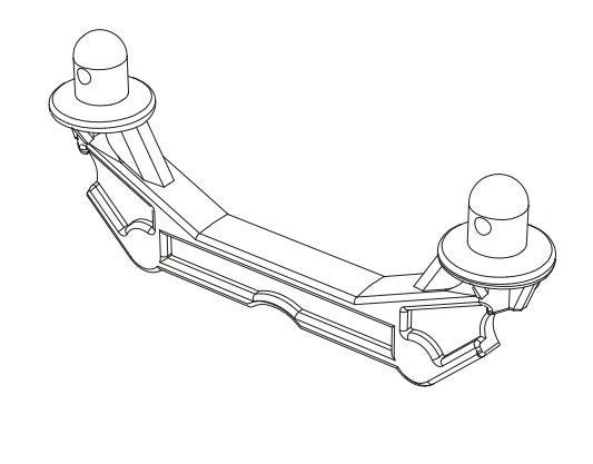 MJXS-14280B MJX Front Body Mount [14280B]