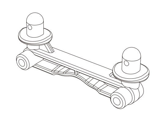 MJXS-14281C MJX Rear Body Mount [14281C]