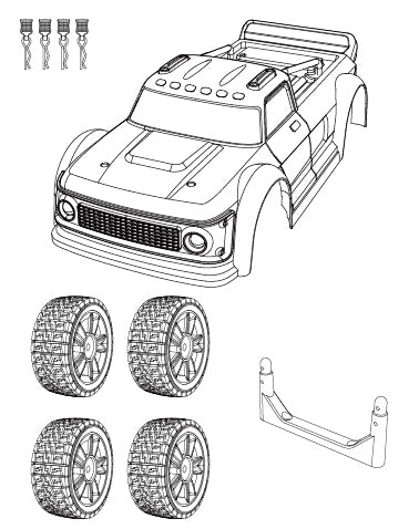 MJXS-1430A MJX 14301 Body Shell [1430A]