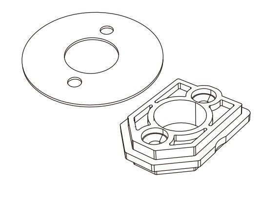 MJXS-14393 MJX Motor Mount [14393]