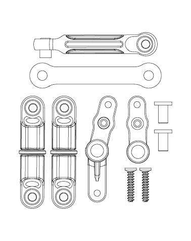 MJXS-14430 MJX Steering Assembly [14430]