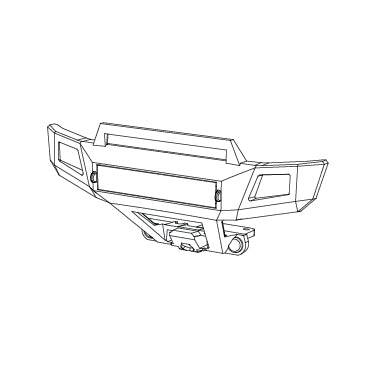 MJXS-16100 MJX Truggy bumper (Front) [16100] MJX