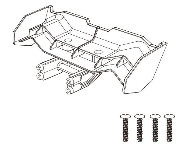 MJXS-1612A MJX Truggy wing [1612A]