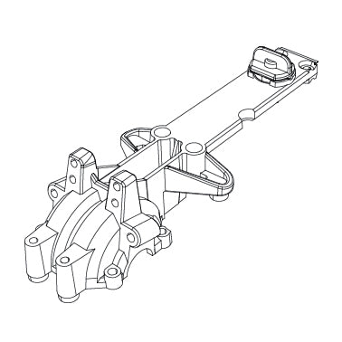 MJXS-16160 MJX Front Upper Gearbox Covers [16160]