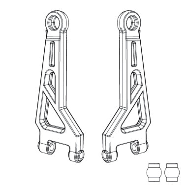 MJXS-16210 MJX Front Upper Suspension Arms [16210] MJX