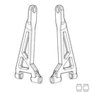 MJXS-16240 MJX Rear Upper Suspension Arms [16240] MJX