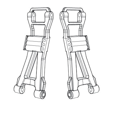 MJXS-16250 MJX Rear Lower Suspension Arms [16250] MJX