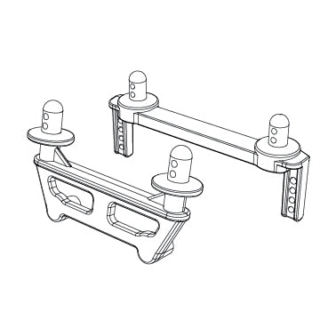 MJXS-16281 MJX F/R Body Pillars [16281]