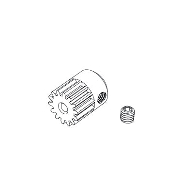 MJXS-16392B MJX Motor Pinions [16392B] MJX