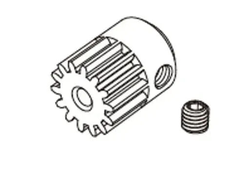 MJX Motor Output Tooth