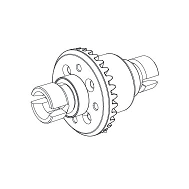 MJXS-16420 MJX Metal Gears Diff Complete Assembly [16420]