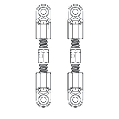 MJXS-16431 MJX Steering Linkage (2pcs) [16431]