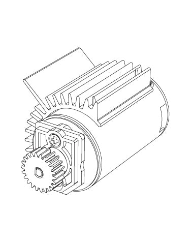 MJXS-B284C MJX Motor Assembly [B284C]