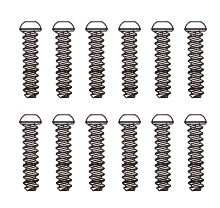 MJX Screw 2.6x10mm (12pcs) [14207/14208]