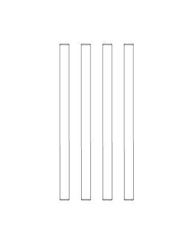 MJXS-M25465 MJX F/R Lower Swing Arm Fixed Shaft [M25465] MJX