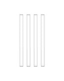 MJXS-M25465 MJX F/R Lower Swing Arm Fixed Shaft [M25465] MJX