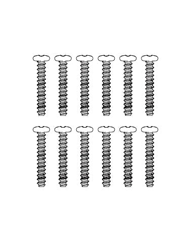 MJXS-M26154 MJX Round Head Screws (12pcs) [M26154] MJX