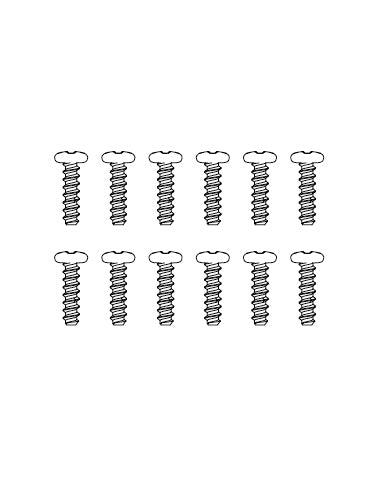 MJXS-M2633 MJX Round Head Screws (12pcs) [M2633]