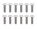 MJXS-M2666 MJX Round Head Flat Tail Screws (12Pcs) MJX