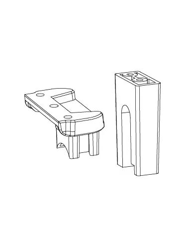 MJX Support Plate Hardware