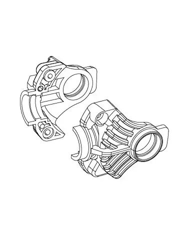 MJX Differential Housing