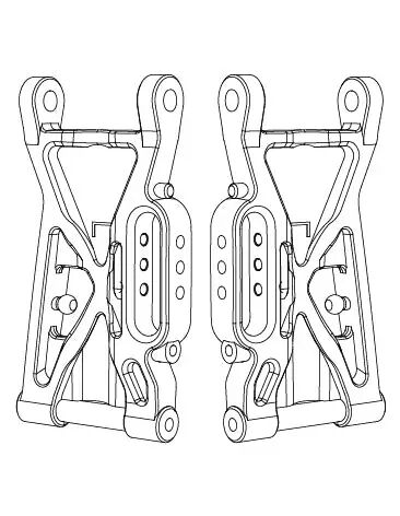 MJX Front Lower Arm
