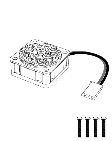 MJX Motor Cooling Fan