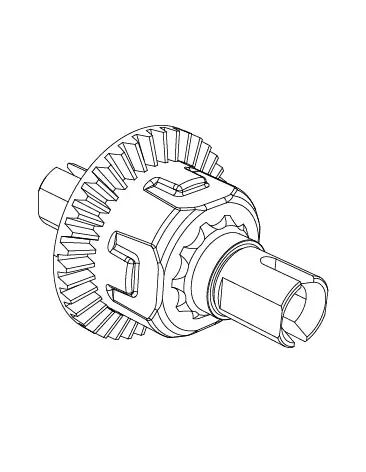 MJX Front/Rear Differential