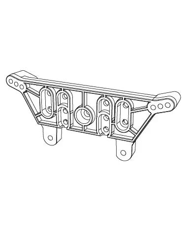 MJX Rear Shock Tower