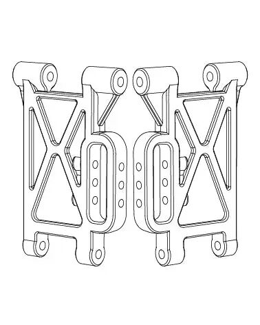 MJX Front Lower A-Arm