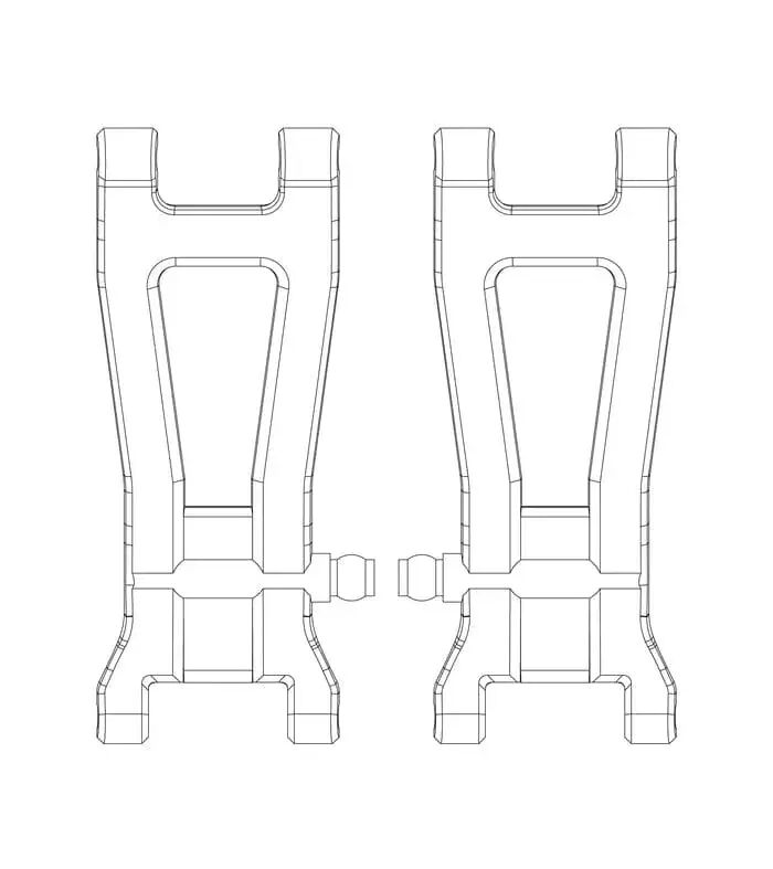 MJX Rear Lower Swing Arm (20208)