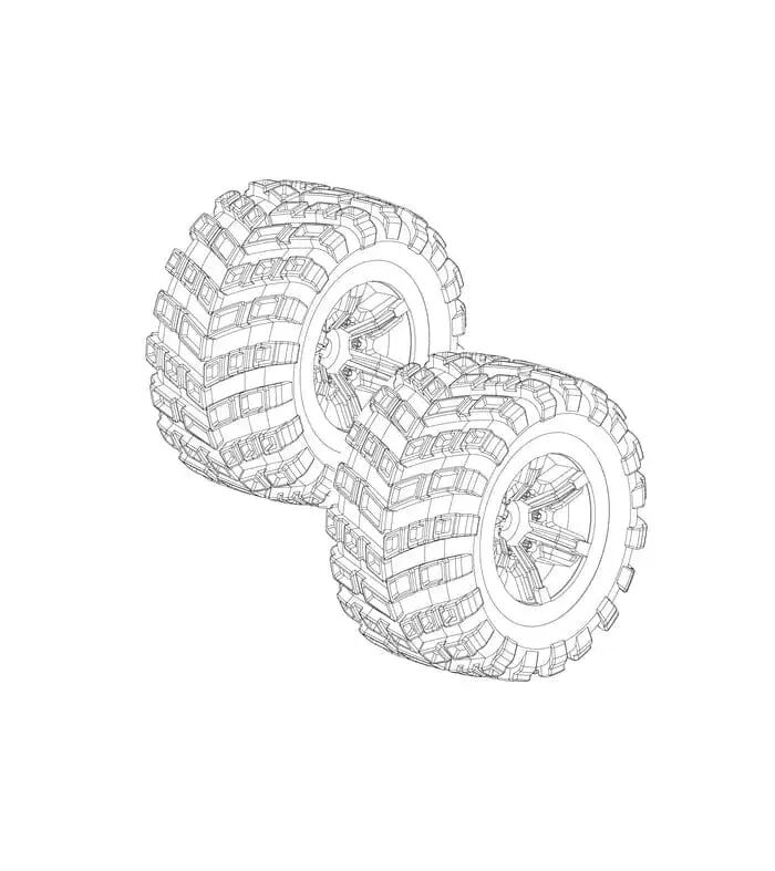 MJX Tire (20208)