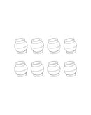 MJXS-Q1601 MJX Steering Pivot Balls (8pcs) [Q1601] MJX