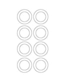 MJX-R1810 MJX Ball Bearing (8pcs) [R1810] MJX